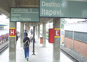 Estação CPTM na Vila Leopoldina